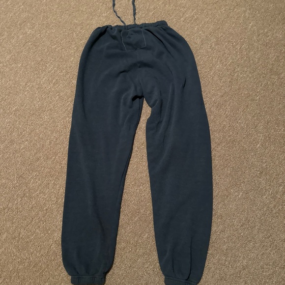 Aviator Nation Black Track Pants with Rainbow Logo - Picture 3 of 3